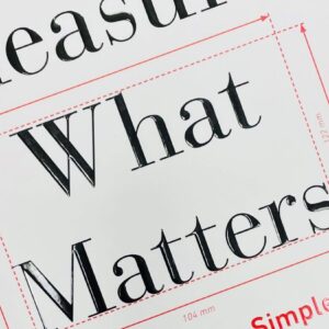 Book Measure What Matters