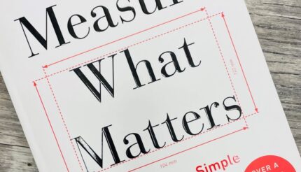 Book Measure What Matters